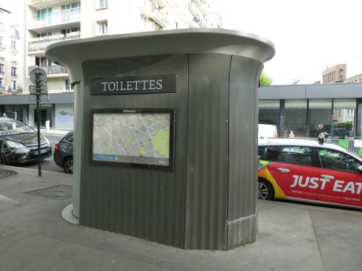 A street toilette.